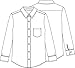 Classroom School Uniforms Boys' Little Long Sleeve Oxford Shirt, Light Blue, 6