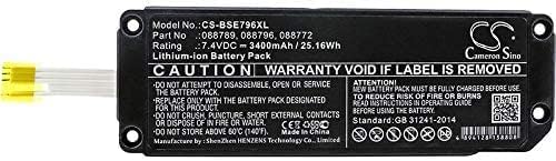 3400mAh Replacement Battery for Bose Soundlink Mini 2, Bose 088789, 088796, 088772