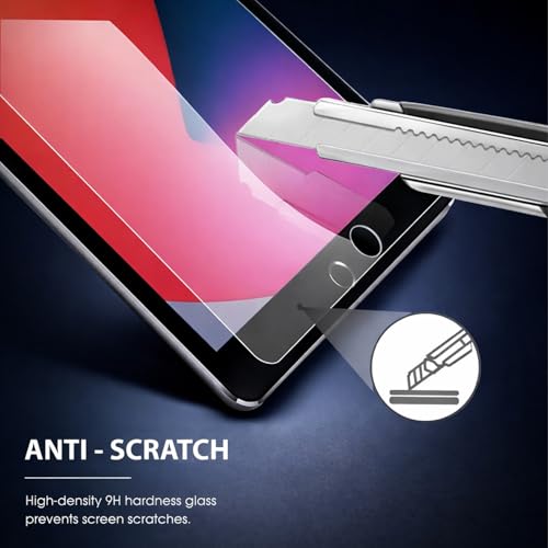 Image of Tempered Glass for iPad Mini 5 / Mini 4 (7.9 Inch) | Crystal Clear Screen Protector | Full Coverage with Easy Installation Kit