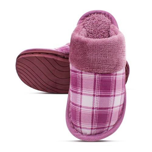 Image of VRITRAZ Soft Comfy Fur Indoor Outdoor Soft Bottom Fur | Anti Skid | Lightweight Winter Slipper, Warm House Chappal