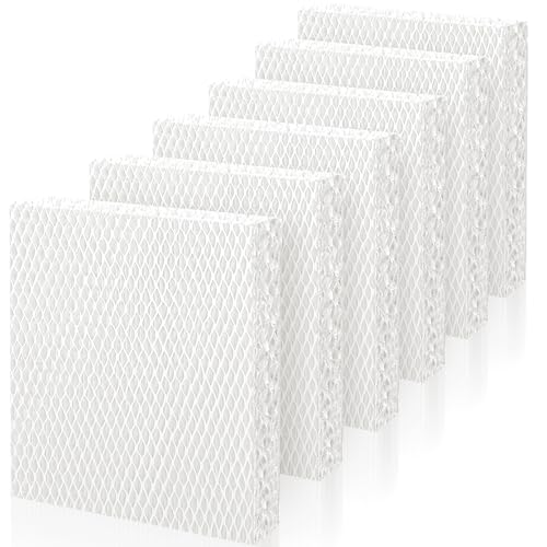 Colorfullife 6 Pack Humidifier Wicking Filter T for Honeywell Humidifier HEV615 HEV620 Series, for Honeywell HFT600 Humidifier Replacement Filter T, Replace Parts HFT600T & HFT600PDQ