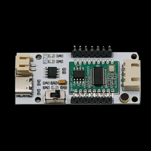 Módulo de reconocimiento de voz inglés español USB UART y detector bajo voltaje 6