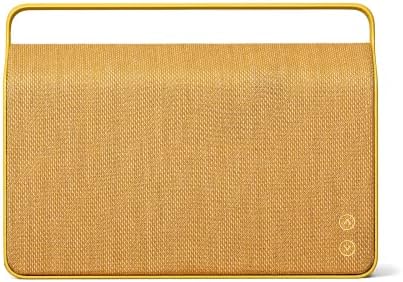 Vifa Copenhagen 2.0 - Bluetooth Speaker| Nordic Design | Perfect Portable Wireless Speaker for Apple iPhone iOS and Samsung Android (New Sand Yellow)
