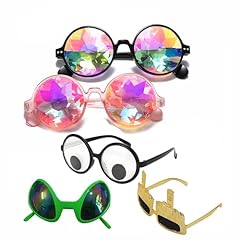 2 Kaleidoscope + 3 Pcs Glasses