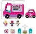 Fisher-Price Little People Barbie Toddler Toy Cupcake Truck Musical Playset with 9 Pieces for Pretend Play Kids Ages 18+ Months (Amazon Exclusive)