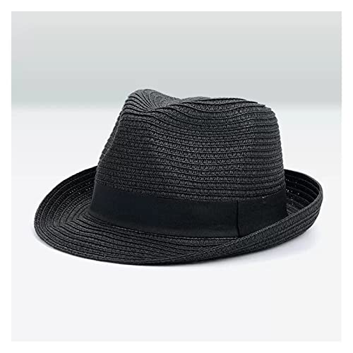 Chapeau de paille grand bord pliable anti-UV chapeau de plage souple