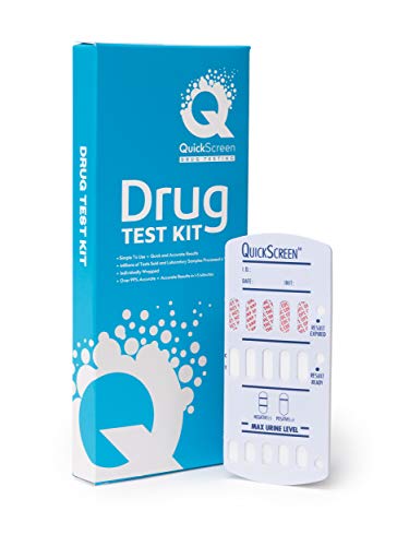 Phamatech Quickscreen Urine Drug Test Dip 9147T - 5 Panel - Pack of 5