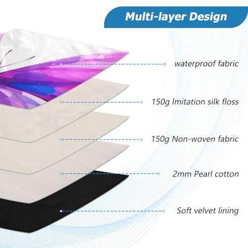 Funda para portátil 13-14 pulgadas morada impermeable miniatura 4