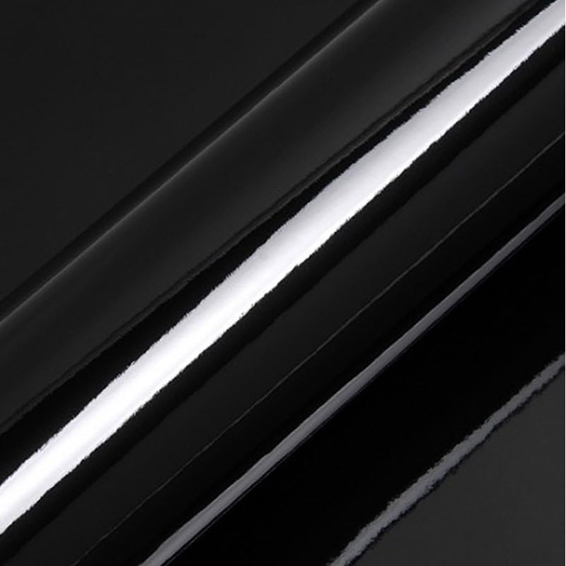 Rouleau vinyle adhésif noir brillant pour donner une seconde vie à votre cuisine moderne