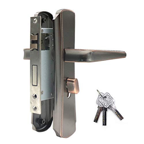 Autoly Mortise Lever Lockset Entry Door Double Handle Lock