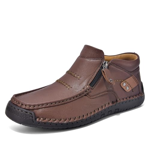Image of Coramtty Mens Classic Loafers Moccasins Walking Outdoor Walking Shoes