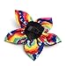The Worthy Dog Kaleidoscope Adjustable Collar Attachment Flower Accessory for Dogs Cats Pets|Cute, Comfortable and Durable, Multicolored-Large