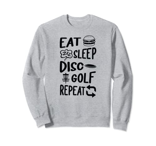 Disco Golf Frisbee Retro Player Flying Frolf Sport Ultimate Sudadera