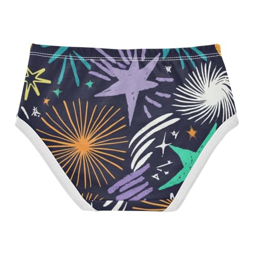 Print Girls Underwear Toddler 2t Cotton Panties for Girl Colorful Star Briefs Kids Undies2