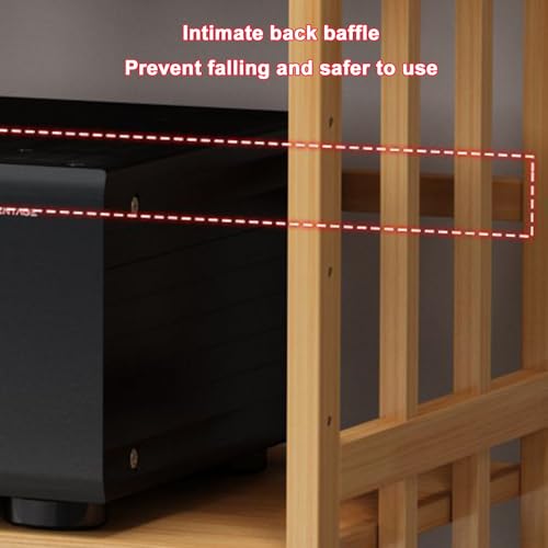 Support audio d'angle anti-encombrement avec armoires multimédia à 5 couches - 4