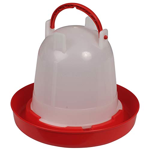 VOSS.farming Kükenaufzucht Komplettset für bis zu 55 Küken 40x60cm Wärmeplatte und Abdeckung + Tränke + Futterautomat + Tränkenwärmer, robust, Aufzucht Küken Frostschutz