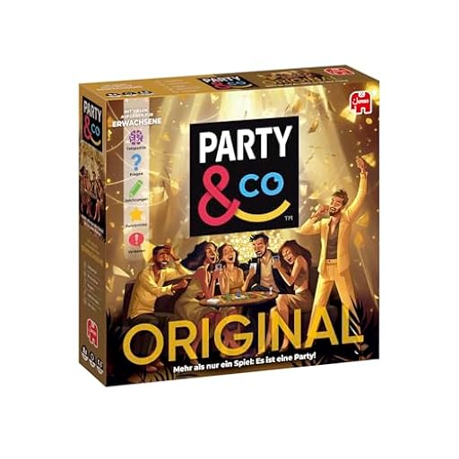 Party & Co. Original - Juego de mesa para adultos, multiprueba, divertido y orientado al equipo, ideal para fiestas, a partir de 14 años, juegos de mesa para adultos de Party y Co. | Ya disponible en tu tienda friki favorita! En mundofriki.es!