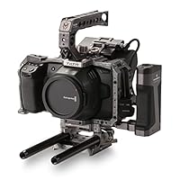 【センサーフィルター修理済み】BMPCC4K　Tiltaリグセット+α Blackmagic Cinema Camera 6K用フルカメラケージ (TA-T64-F