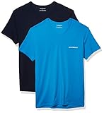 armani uhren herren sale Eai T-Shirt mit V-Ausschnitt, 2er-Pack