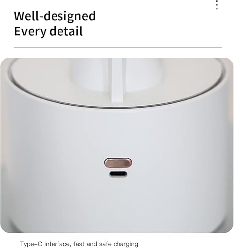 Miniatura 6 de GKI - Humidificadores de transbordador espacial con luz nocturna, mini humidificador de niebla fría de 16.9 fl oz, difusor de aire portátil, regalo