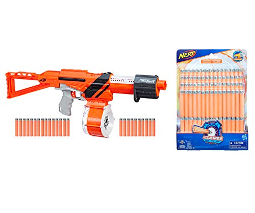 A.T. Products Corp. Nerf N-Strike Elite AccuStrike AccuTrooper Bundle with Nerf N-Strike Elite AccuStrike Series 75-Pack Refill