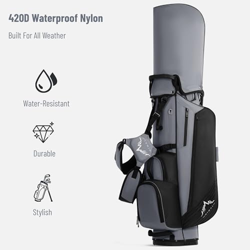 uniHimal 8-Way Lightweight Walking Golf Bag