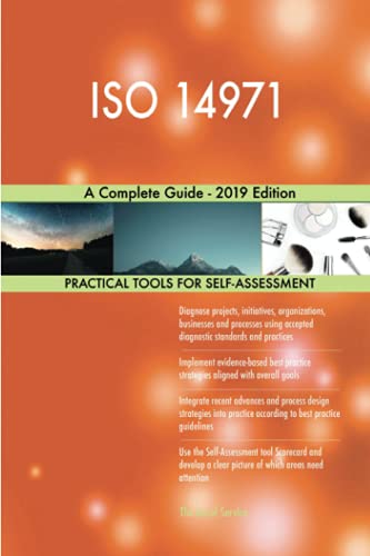 ISO 14971 A Complete Guide - 2019 Edition
