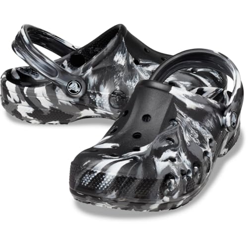 Image of Crocs Unisex Adult Baya Marbled Clogs
