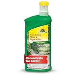 Neudorff Fast Acting Algae and Moss Killer Concentrate, 1 L, Liquid Moss Control Patio, Algae Remover Patio, Moss Killer Driveway, Decking Cleaner, Paving Slab Cleaner