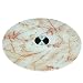 Gramofon szkło hartowane o średnicy 80 cm 1,2 cm grubości, szkło hartowane Lazy Susan aluminiowa podstawa odporna na wybuch szkło hartowane, obrotowa taca ze szkła hartowanego na stół kuchenny, A
