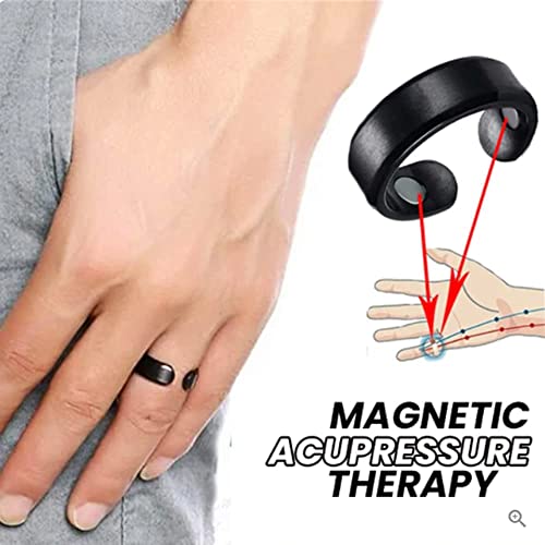 4 Pcs Lymphatic Drainage Therapeutic Magnetic Rings For Women, Magnetic Lymph Therapy Detox Rings For Men And Women #TOP3