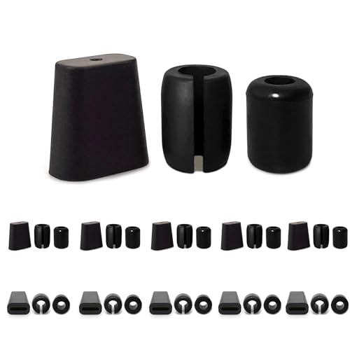 Jadairy 30 PCS Rubber Feet for Sink Grid Kitchen Sink Rack Feet Protectors(Bumper Diameter:5.5mm and 5.0mm)