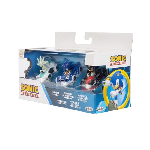 Vehículos Sonic The Hedgehog 3-Pack escala 1:64 miniatura 7