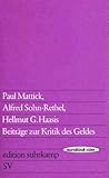  Beiträge zur Kritik des Geldes