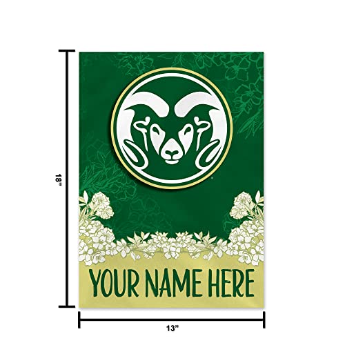 Image of Rico Industries NCAA Standard /Primary Personalized Garden Flag
