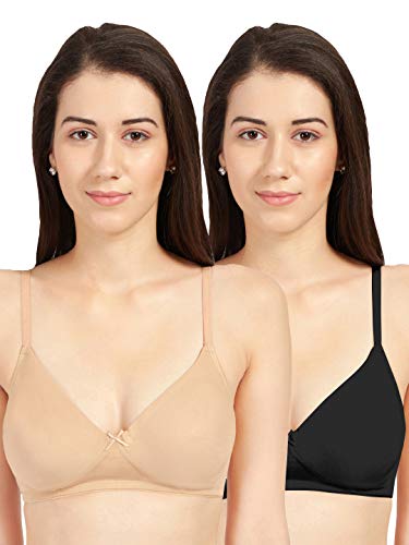 Image of SONARI Non Padded T Shirt Bra | Side Shaping for Enhanced Support, Hook & Eye Closure, Adjustable Straps for A Custom Fit, Premium Poly Cotton Material, Medium Coverage, Hand Wash Only -Forever