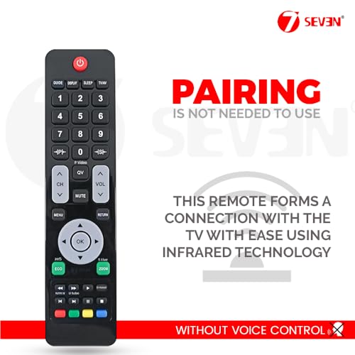 Image of 7SEVEN Compatible for Sansui Tv Remote Suitable for Any LCD LED Smart Android 4K Sansui Television Remote Control - Universal Remote for Sansui tv with OTT Hotkeys