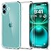 Produktbild Spigen für iPhone 16 Hülle [Anti Vergilbung] Ultra Hybrid Handyhülle iPhone 16 Case Transparent Durchsichtig Dünn Schlank Slim -Crystal Clear