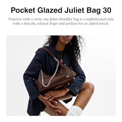 Coach Pocket Glazed Juliet Bag 302