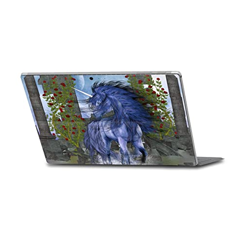 Skin Surface Pro 4/5/6 Simone Gatterwe Bleu Art Céleste au bureau