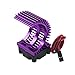 Vgoohobby RC Motor Heatsink 540 545 550 Motor Heat Sink with 5-6V Cooling Fan Compatible with Traxxas HSP HPI Wltoys Himoto Axial Tamiya 1/10 RC Crawler Truck Car (Purple)