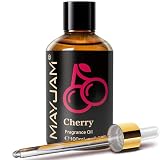 MAYJAM 100ML/3.38FL.OZ Cherry Fragrance Oils with Glass Dropper, Essential Oils for Diffusers for Home, Long Lasting Scented Oils for Diffusers Soap Candle Making