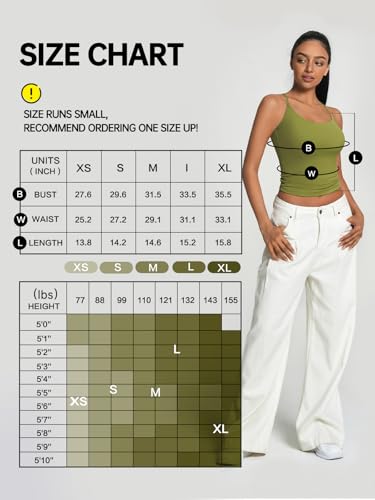 Image of 2 Pack Womens Cami Tank Scoop Neck Spaghetti Strap Tank Tops Basic Tight Camisole Shirts
