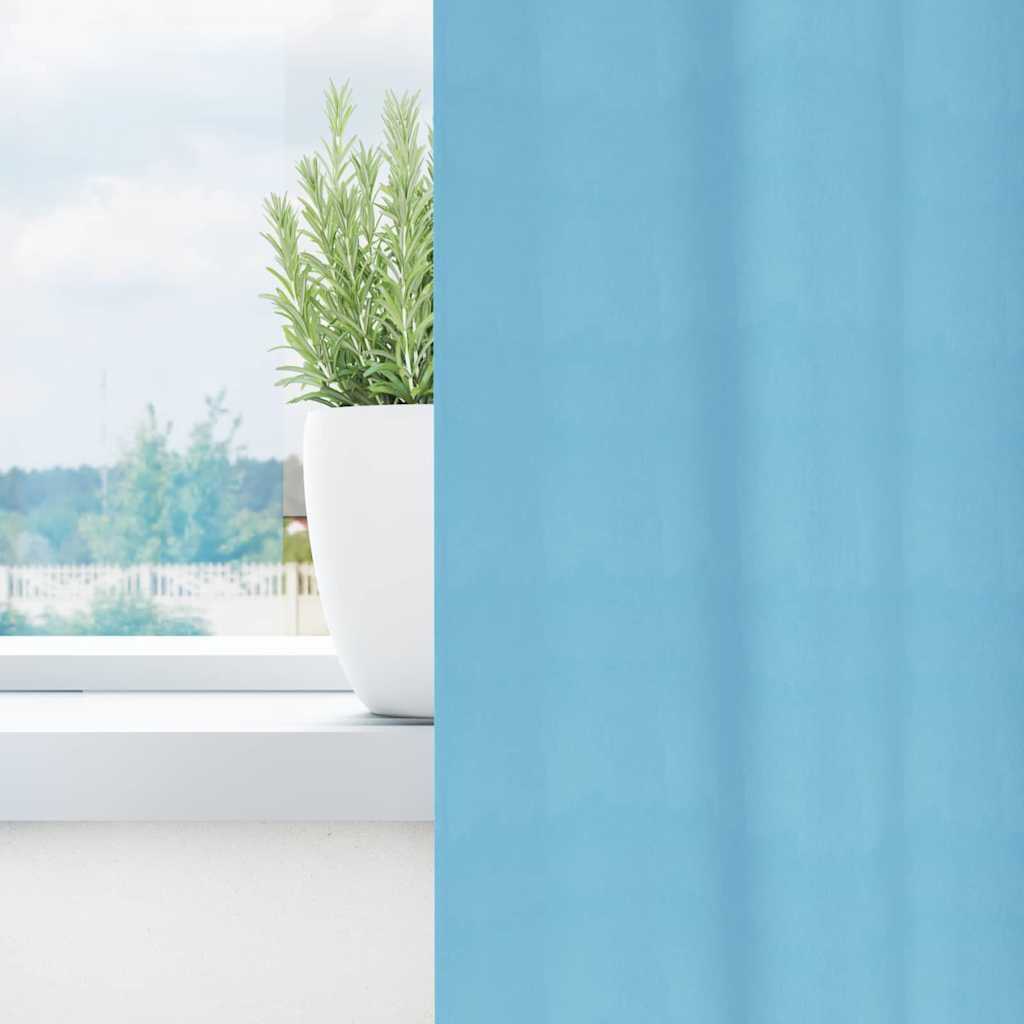 Cortinas opacas con anillas, 2 unidades, 245 x 140 cm, poliéster, opacas, para salón, dormitorio, habitación infantil, con protección visual y protección solar