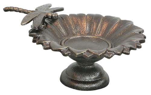 Innova Hearth and Home Dragonfly Tabletop Birdbath