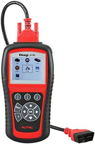 Autel OBDII OBD2 Code Reader Diaglink (DIY Version of MD802) All Systems/Modules Diagnostic for ABS, SRS, Engine, Transmission, EPB, Oil Reset (Renewed)