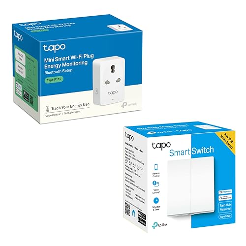 Tapo TP-Link P110 Mini 16A Smart Wi-Fi Plug, Energy Monitoring | Controller for Household Appliances combos view 2