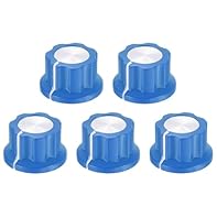 Great replacement for guitar amps and pedals. Widely use for guitar effect pedal knobs, amplifier control knobs, guitar parts accessories, and for controlling the effect of a variety of functions, such as level, speed, voice, etc. Material: plastic; ...
