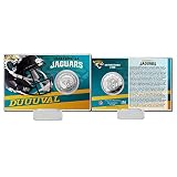 Highland Mint Jacksonville Jaguars Team History Silver Coin Card