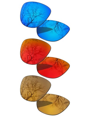 3 Pair Polarized Replacement Lenses for Oakley Frogskins Pack-IFB5